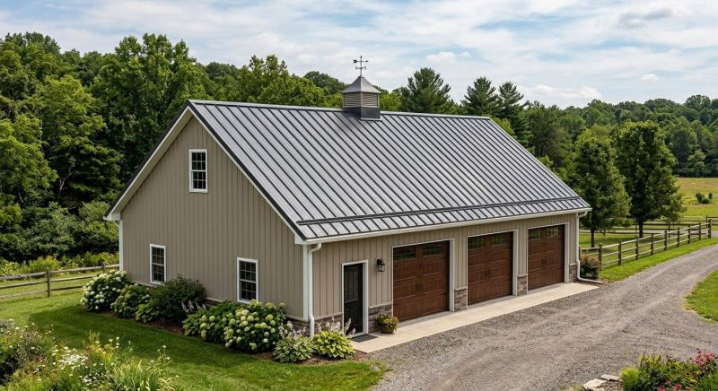 Pole Barn Roof Repair in Rockville, VA