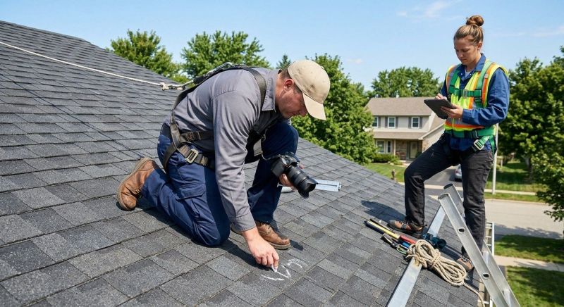 Roof Damage Inspection in Ashland, VA