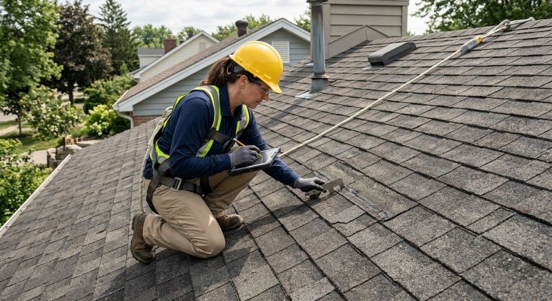 Roof Damage Inspection in Bowling Green, VA