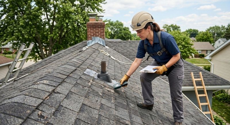 Roof Damage Inspection in Bowling Green, VA