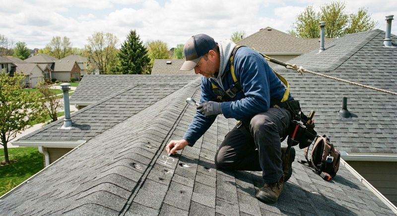 Roof Damage Inspection in Woodford, VA