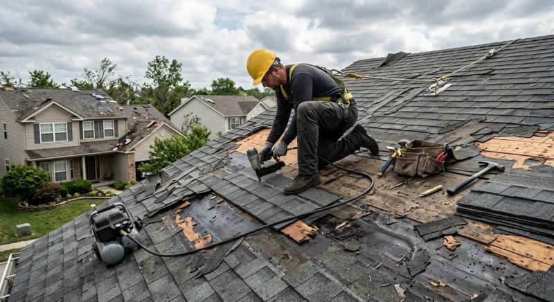 Roof Damage Repair in Ashland, VA