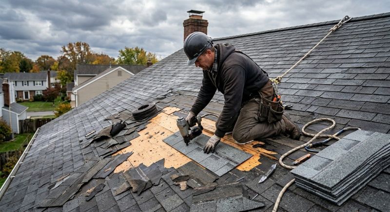 Roof Damage Repair in Bumpass, VA