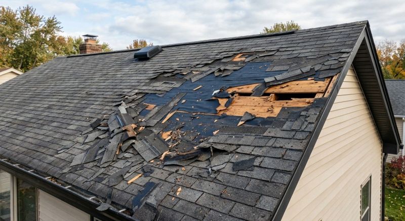 Roof Damage Repair in Bumpass, VA