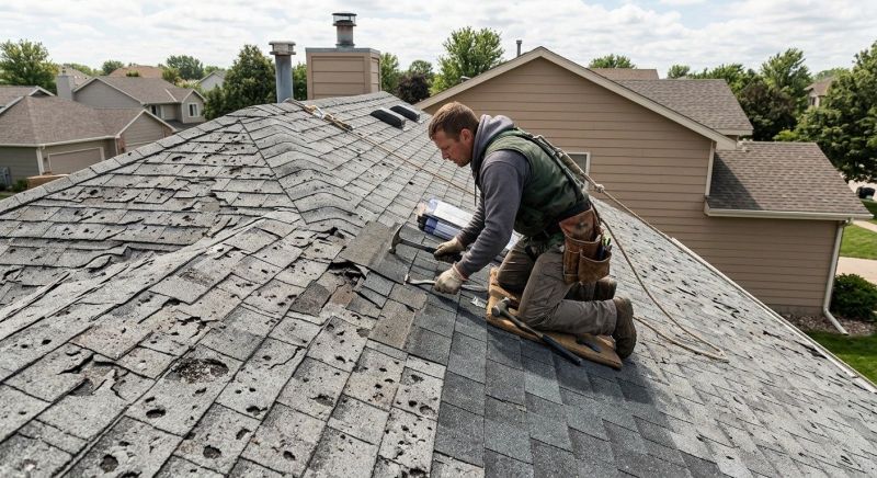 Roof Damage Restoration in Glen Allen, VA