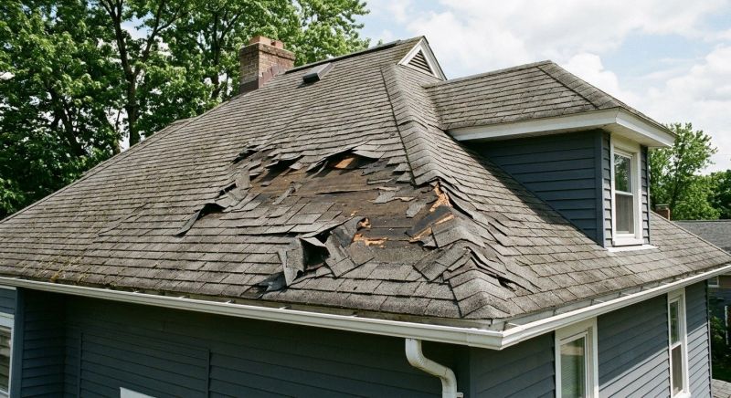 Roof Damage Restoration in Woodford, VA