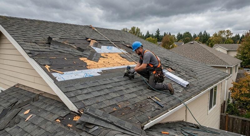 Roof Damage Restoration in Woodford, VA