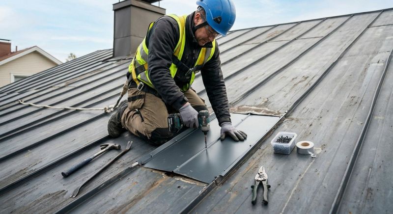 Roof Panel Repair in Caroline County, VA