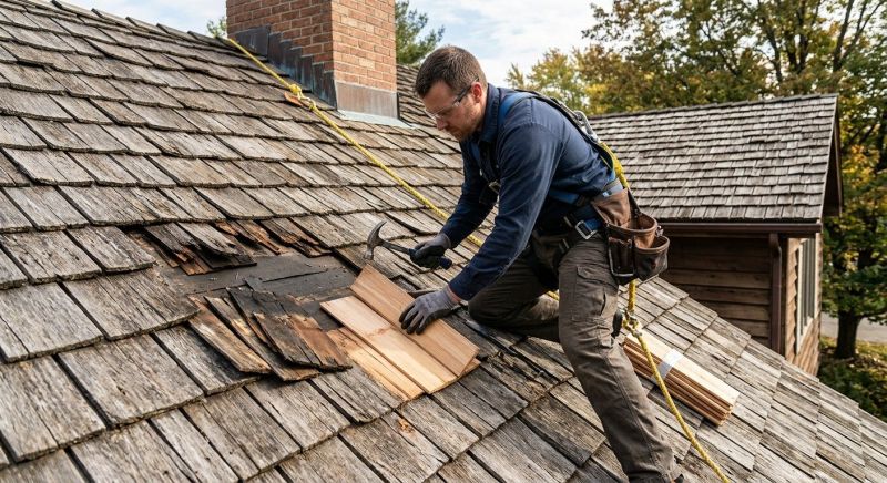 Shake Shingle Repair in Ashland, VA