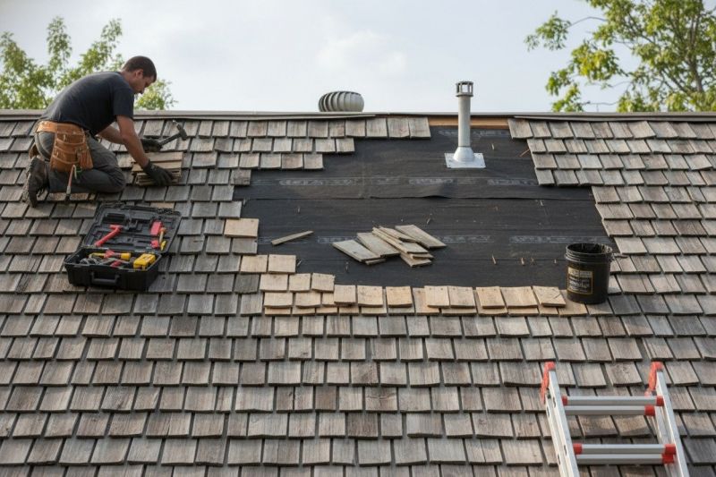 Shake Shingle Repair in Caroline County, VA