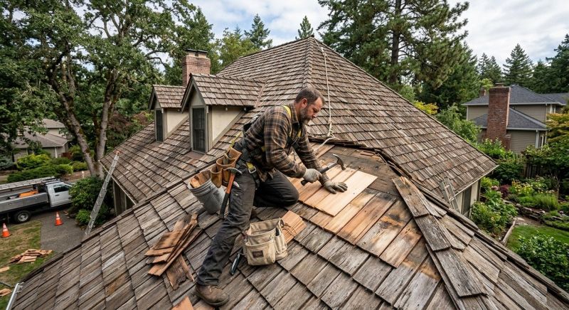 Shake Shingle Repair in Montpelier, VA