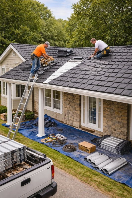 Sheet Roofing Installation in Caroline County, VA