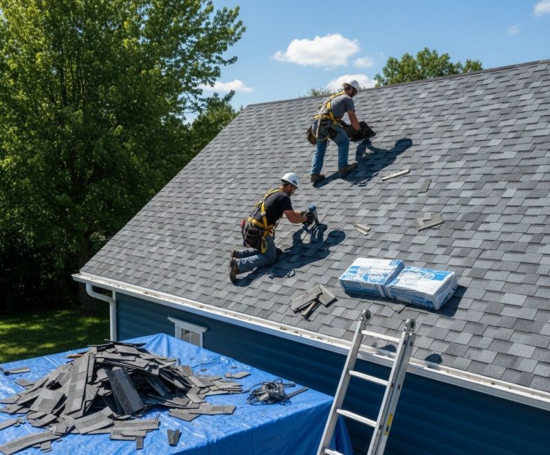 Shingle Roof Replacement in Glen Allen, VA