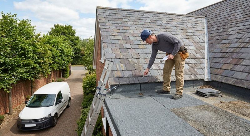 Single Ply Roof Inspection in Caroline County, VA