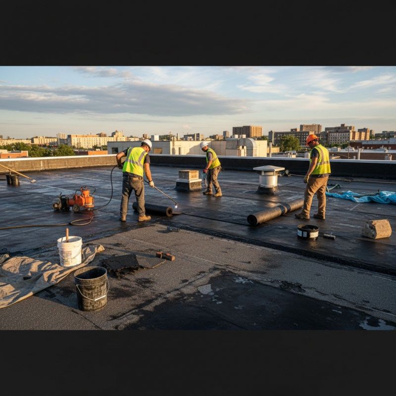 Single Ply Roof Repair in Caroline County, VA