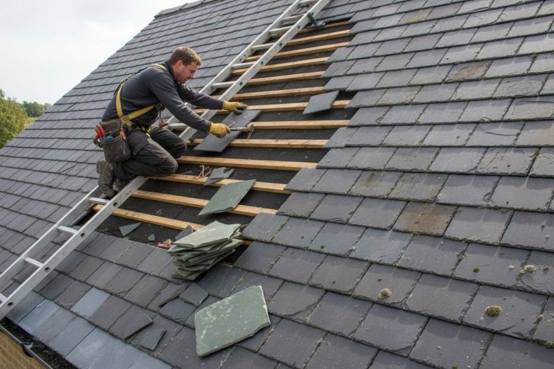 Slate Roof Repair in Ashland, VA