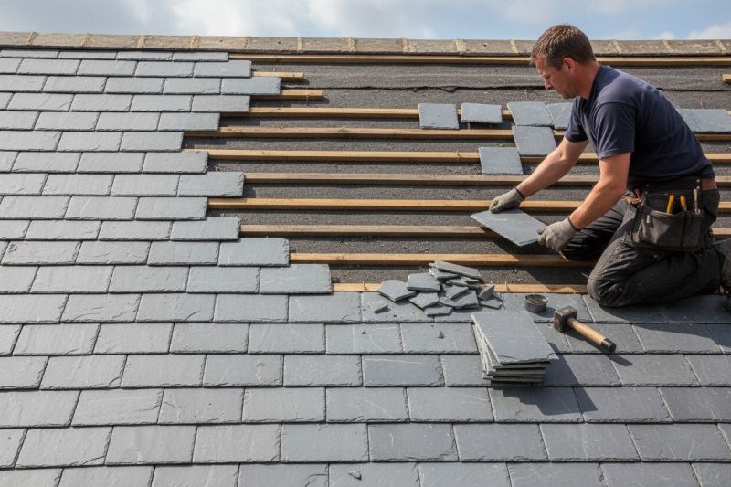 Slate Roof Repair in Glen Allen, VA