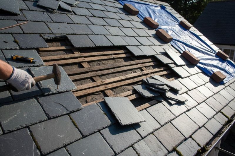 Slate Roof Repair in Rockville, VA