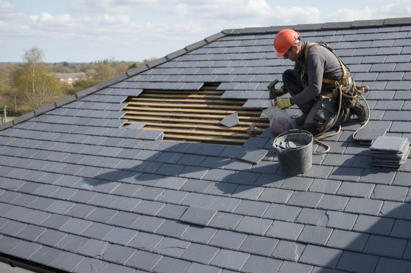 Slate Roof Repair in Spotsylvania County, VA