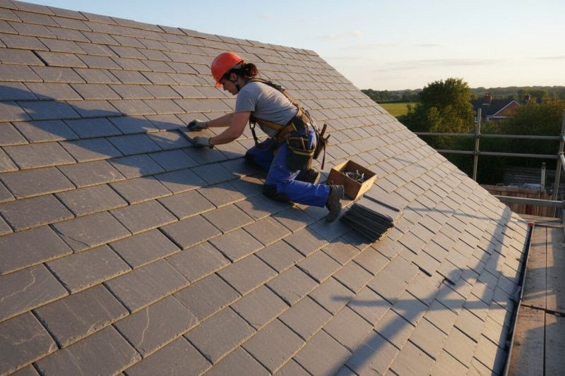 Slate Roof Repair in Spotsylvania County, VA