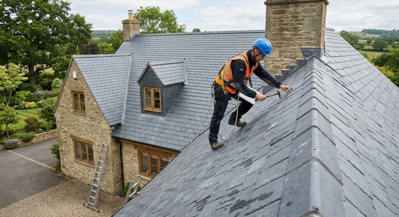 Slate Roof Repair in Woodford, VA
