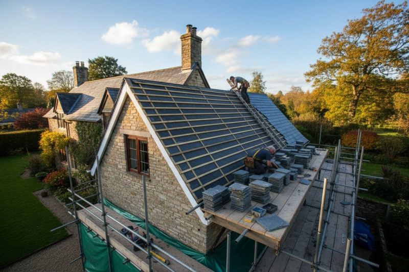 Slate Roof Replacement in Bowling Green, VA