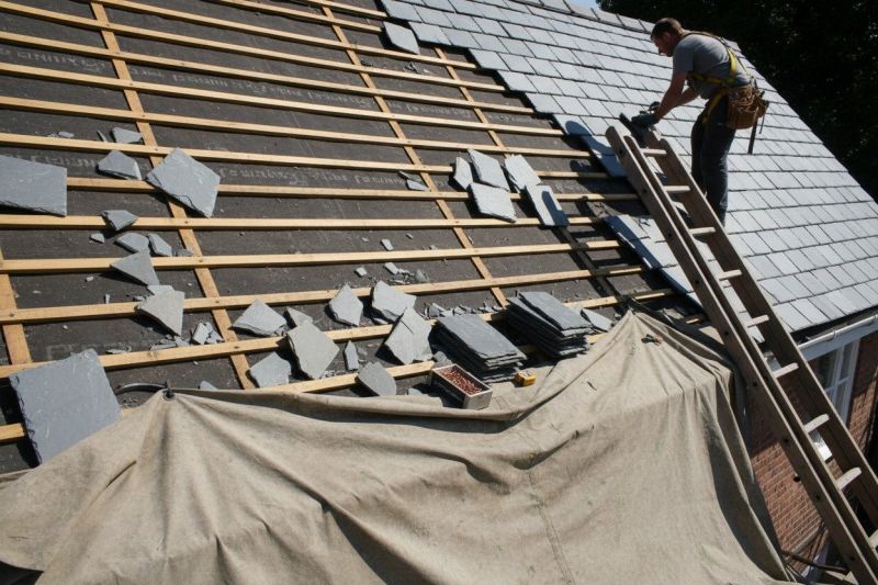 Slate Roof Replacement in Caroline County, VA