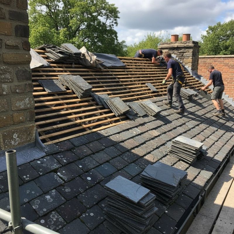 Slate Roof Replacement in Caroline County, VA