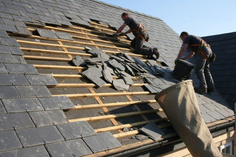Slate Roof Replacement in Ruther Glen, VA