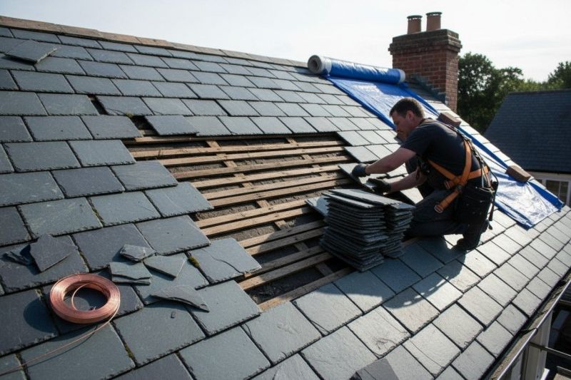 Slate Shingles Repair in Bowling Green, VA