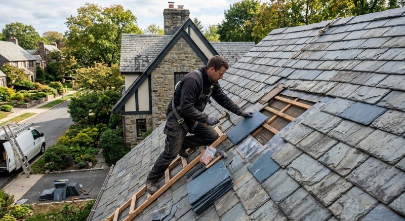 Slate Shingles Repair in Fredericksburg, VA