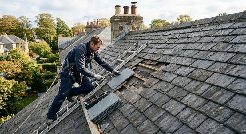 Slate Shingles Repair in Fredericksburg, VA