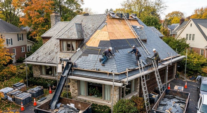 Slate Shingles Repair in Woodford, VA