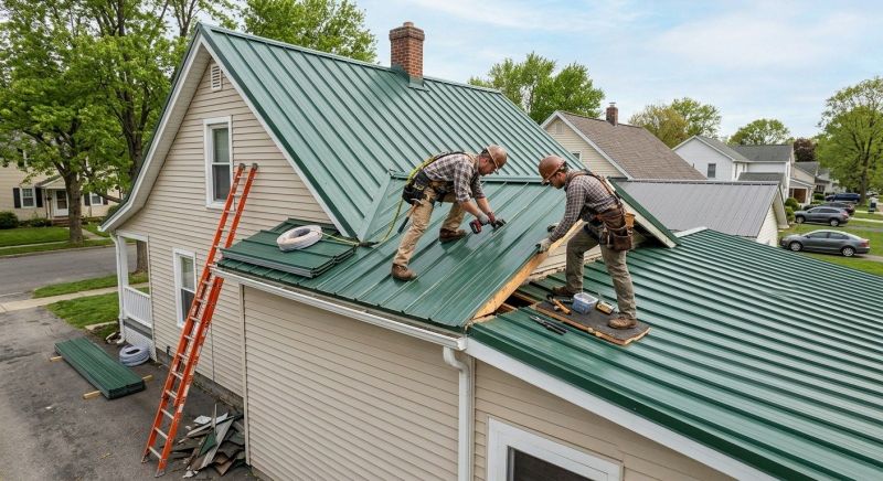 Steel Roof Repair in Caroline County, VA