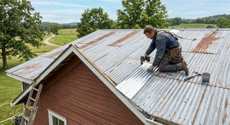 Steel Roof Repair in Caroline County, VA