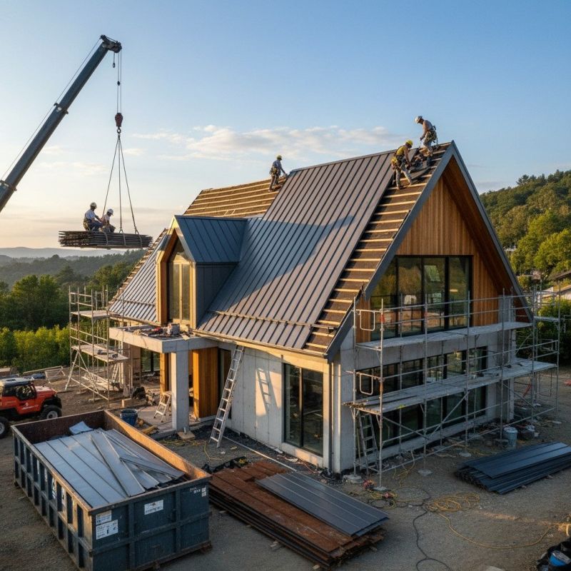 Steel Roof Replacement in Woodford, VA