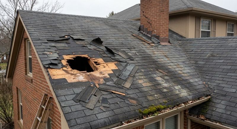 Storm Damage Roof Repair in Ashland, VA