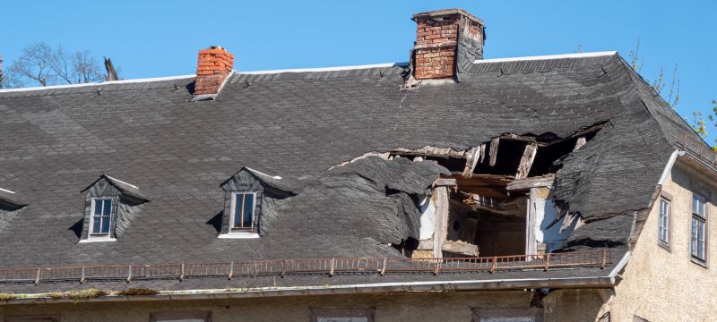 Storm Damage Roof Repair in Fredericksburg, VA