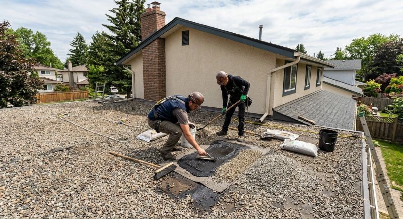 Tar And Gravel Roof Repair in Ashland, VA