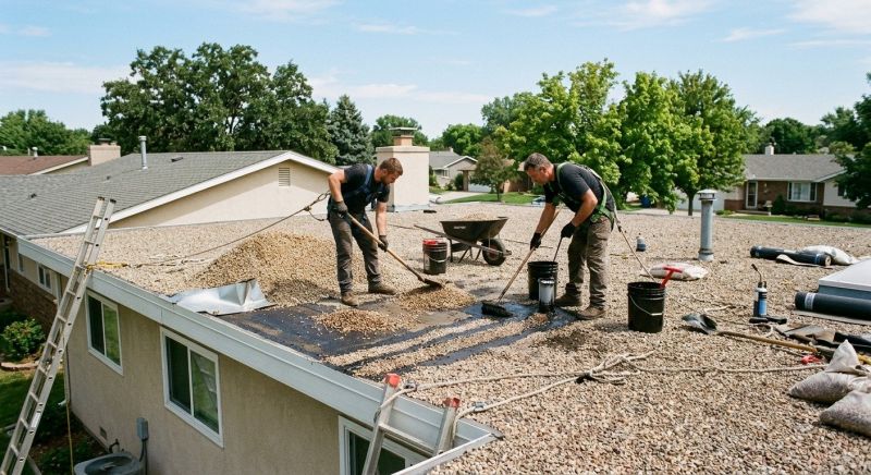 Tar And Gravel Roof Repair in Glen Allen, VA