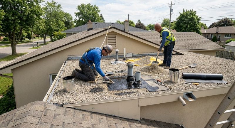 Tar And Gravel Roof Repair in Glen Allen, VA