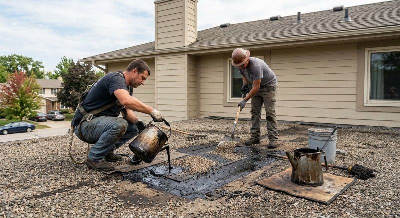 Tar And Gravel Roof Repair in Montpelier, VA
