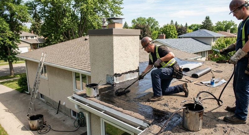 Tar And Gravel Roof Repair in Montpelier, VA