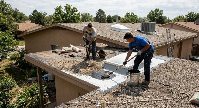 Tar And Gravel Roof Repair in Ruther Glen, VA