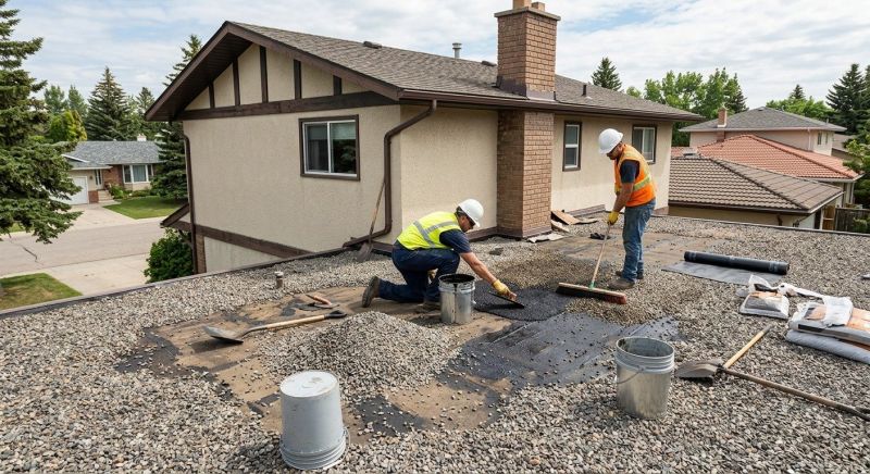 Tar And Gravel Roof Repair in Spotsylvania County, VA