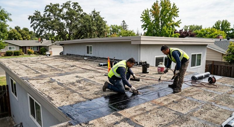 Tar Roof Repair in Port Royal, VA