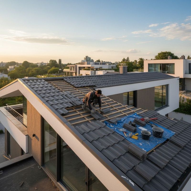 Tile Roof Repair in Fredericksburg, VA