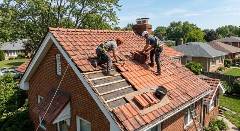 Tile Roof Repair in Glen Allen, VA