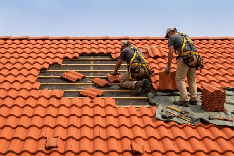 Tile Roof Repair in Rockville, VA