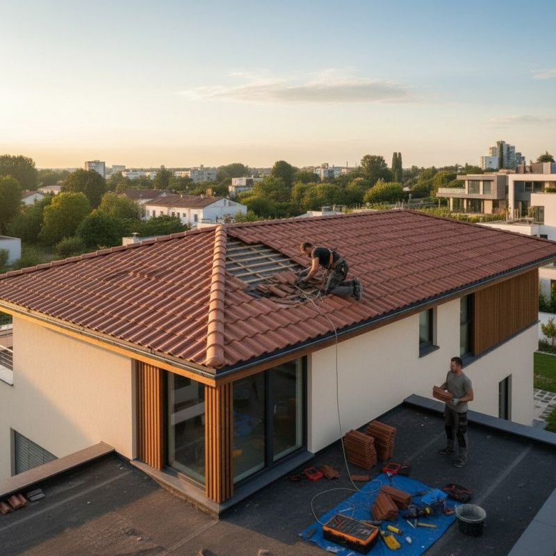 Tile Roof Repair in Woodford, VA